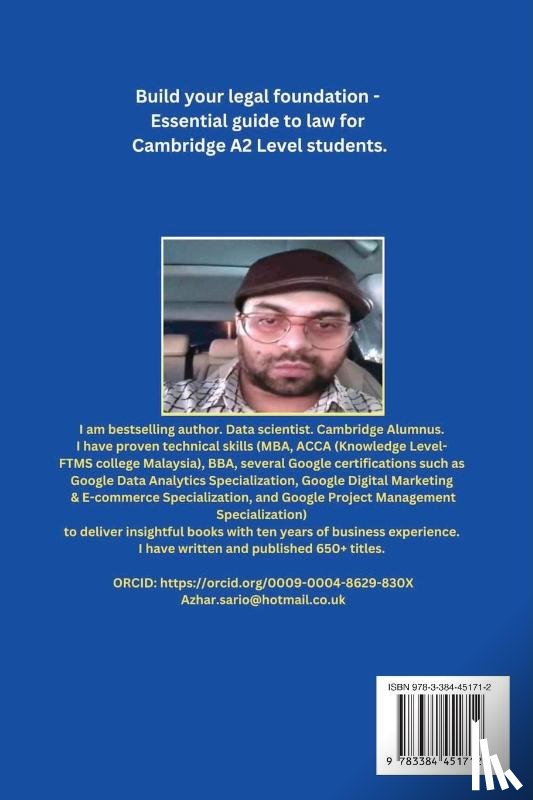 Sario, Azhar Ul Haque - Cambridge Law A2 Level