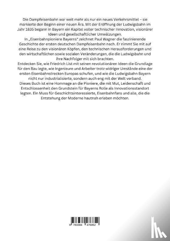 Wagner, Paul - Eisenbahnpioniere Bayerns
