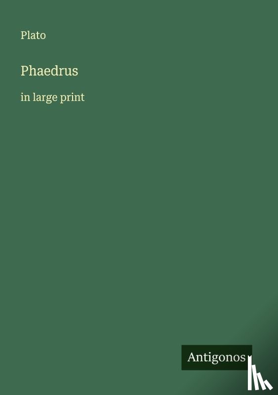 Plato - Phaedrus