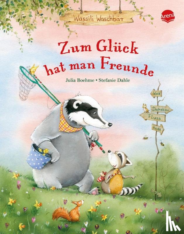 Boehme, Julia - Wassili Waschbär. Zum Glück hat man Freunde