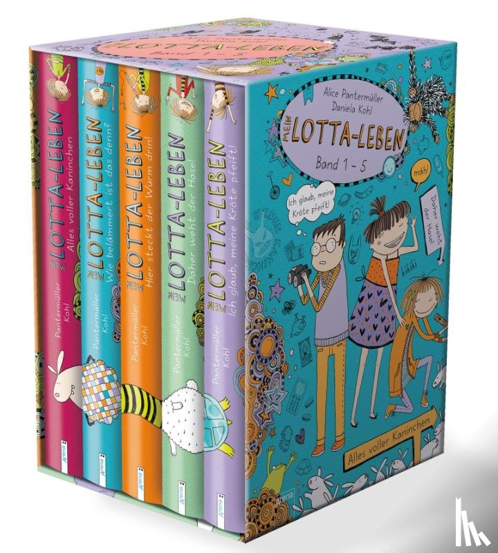 Pantermüller, Alice - Mein Lotta-Leben 01-05. Im Schuber