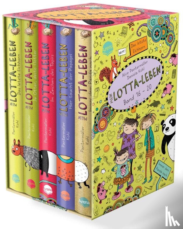 Pantermüller, Alice - Mein Lotta-Leben (Bde. 16-20) im Schmuckschuber