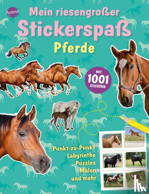 Plehov, Mel - Mein riesengroßer Stickerspaß. Pferde