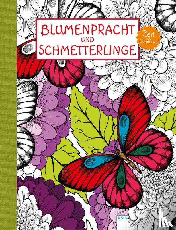  - Zeit zum Entspannen. Blumenpracht und Schmetterlinge
