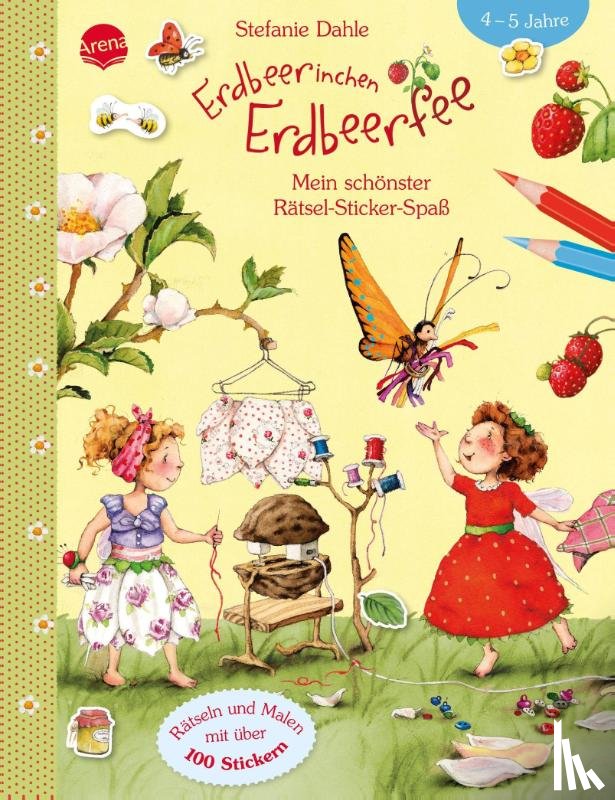 Dahle, Stefanie - Erdbeerinchen Erdbeerfee. Mein schönster Rätsel-Sticker-Spaß