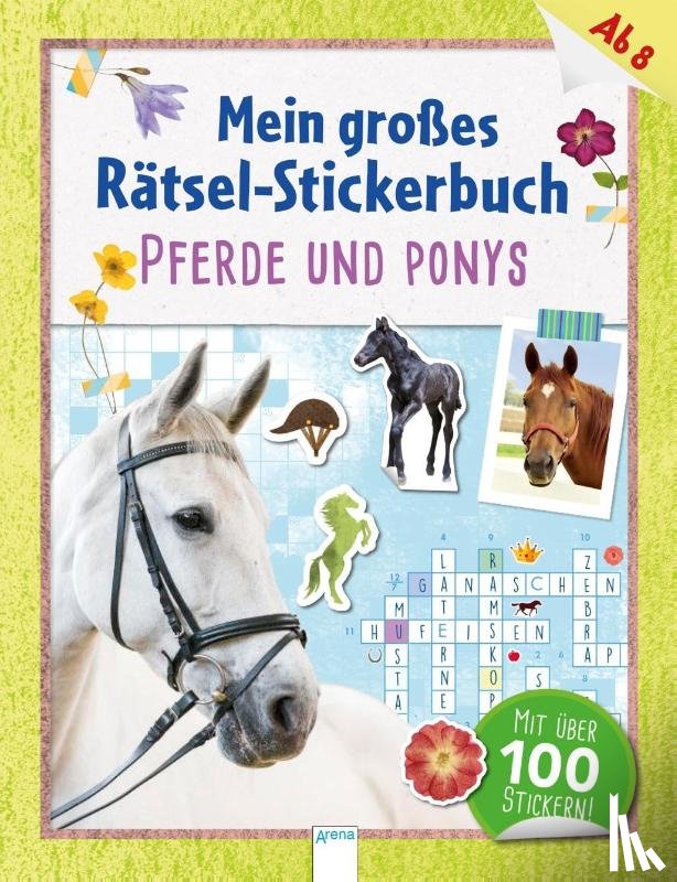 Press, Deike - Mein großes Rätsel-Stickerbuch. Pferde und Ponys