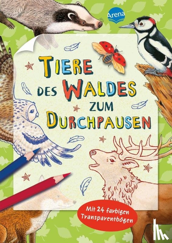  - Tiere des Waldes zum Durchpausen