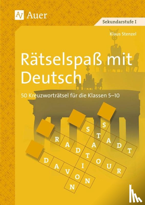 Stenzel, Klaus - Rätselspaß mit Deutsch