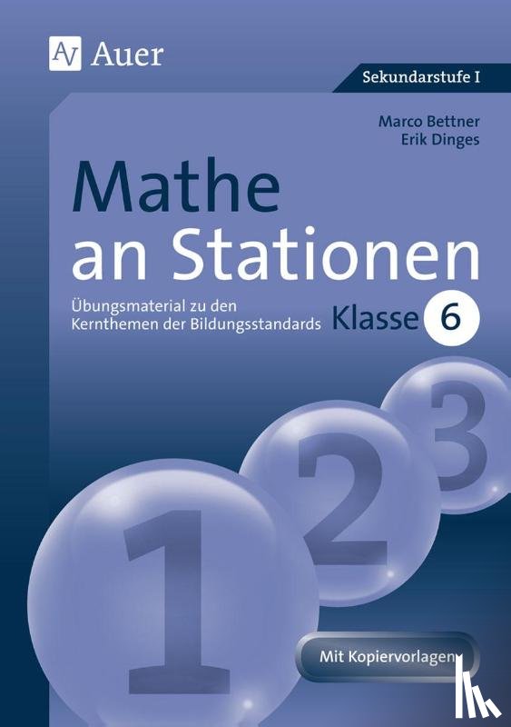 Bettner, Marco, Dinges, Erik - Mathe an Stationen