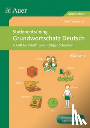 Demleitner, Silke - Stationentraining Grundwortschatz Deutsch 1