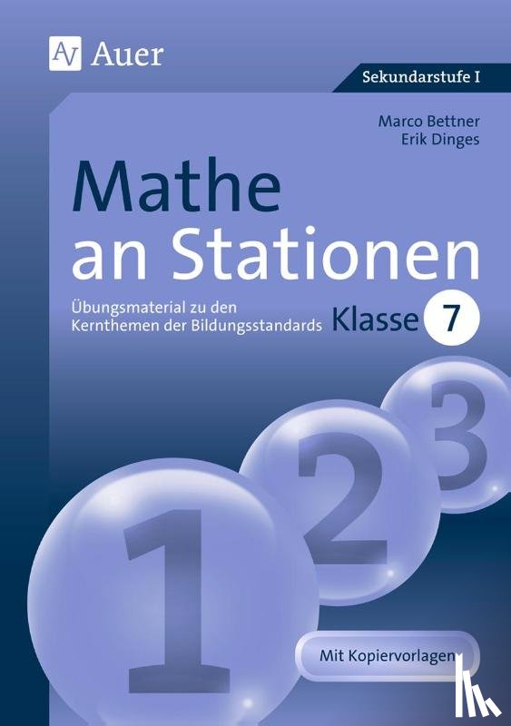 Bettner, Marco, Dinges, Erik - Mathe an Stationen 7