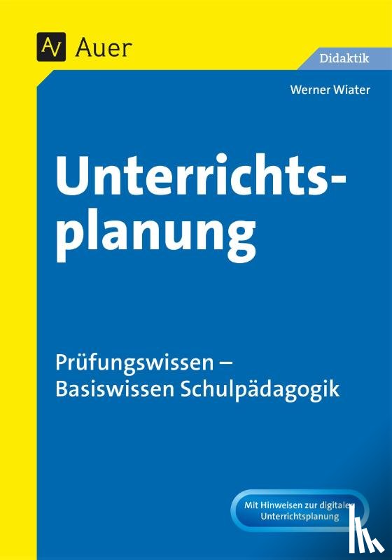 Wiater, Werner - Unterrichtsplanung