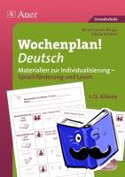 Schüller, Sibylle - Wochenplan Deutsch, Sprachförderung/Lesen 1-2
