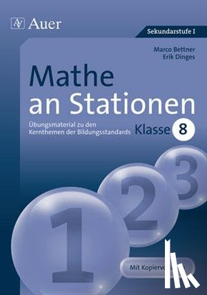 Bettner, Marco, Dinges, Erik - Mathe an Stationen 8