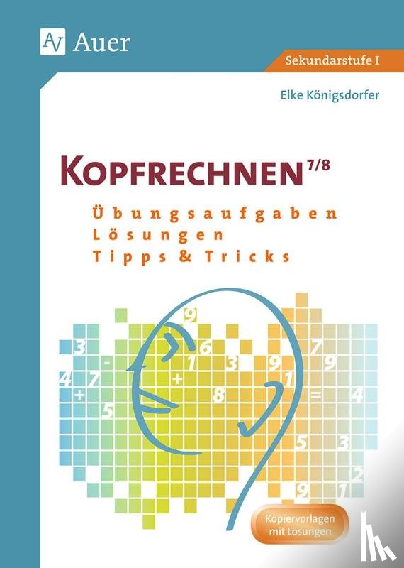 Königsdorfer, Elke - Kopfrechnen Klasse 7/8