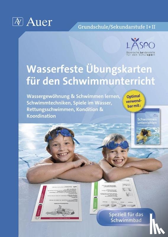 Beck, Schmitt, Weiß - Wasserfeste Übungskarten für den Schwimmunterricht