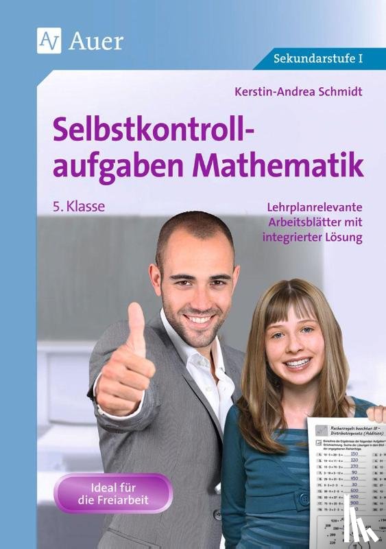 Schmidt, Kerstin-Andrea, Witzel, Manuela - Selbstkontrollaufgaben Mathematik Klasse 5