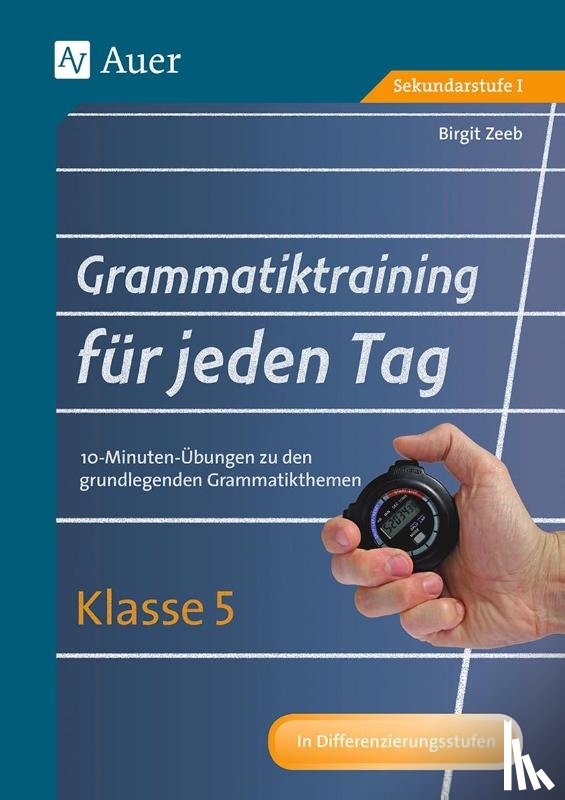Zeeb, Birgit - Grammatiktraining für jeden Tag Klasse 5