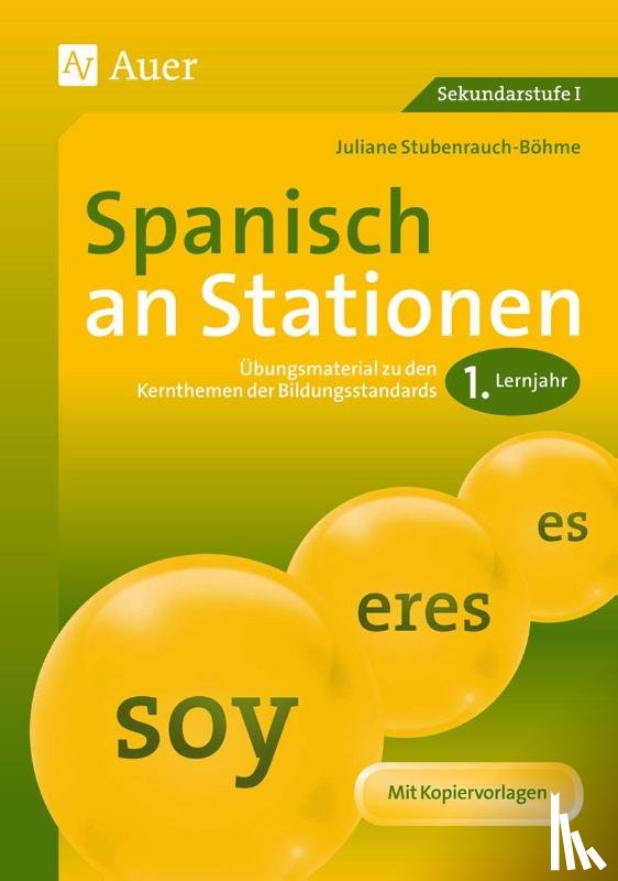 Stubenrauch-Böhme, Juliane - Spanisch an Stationen 1. Lernjahr