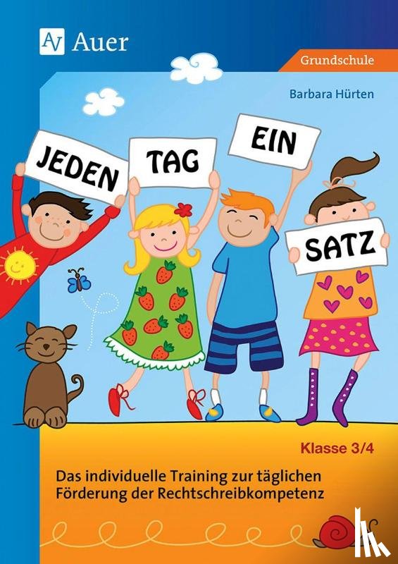 Hürten, Barbara, Pronobis, Nicola - Jeden Tag ein Satz - Klasse 3/4