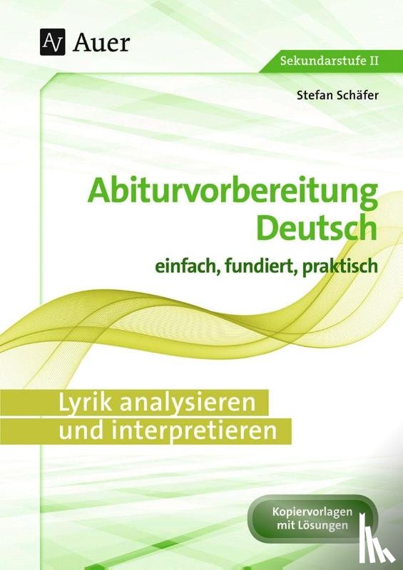 Schäfer, Stefan - Lyrik analysieren und interpretieren