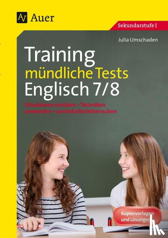 Umschaden, Julia - Training mündliche Tests Englisch 7-8