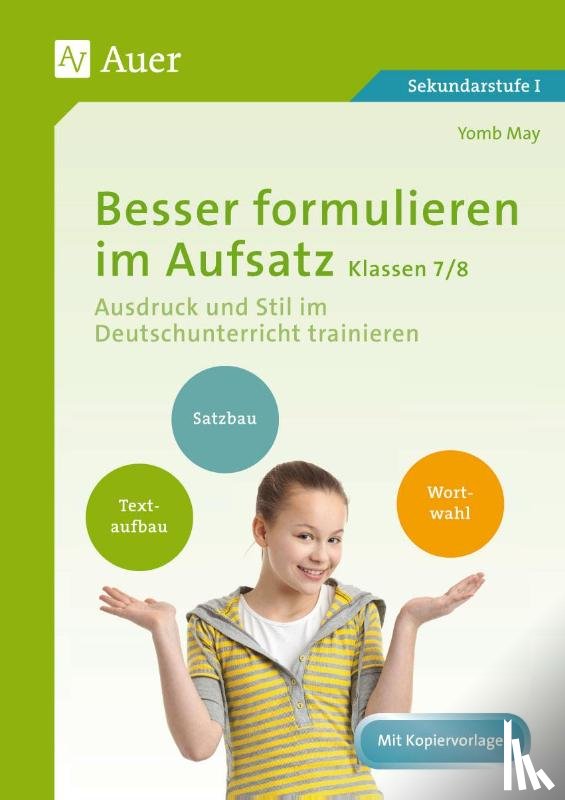 May, Yomb - Besser formulieren im Aufsatz Klassen 7-8