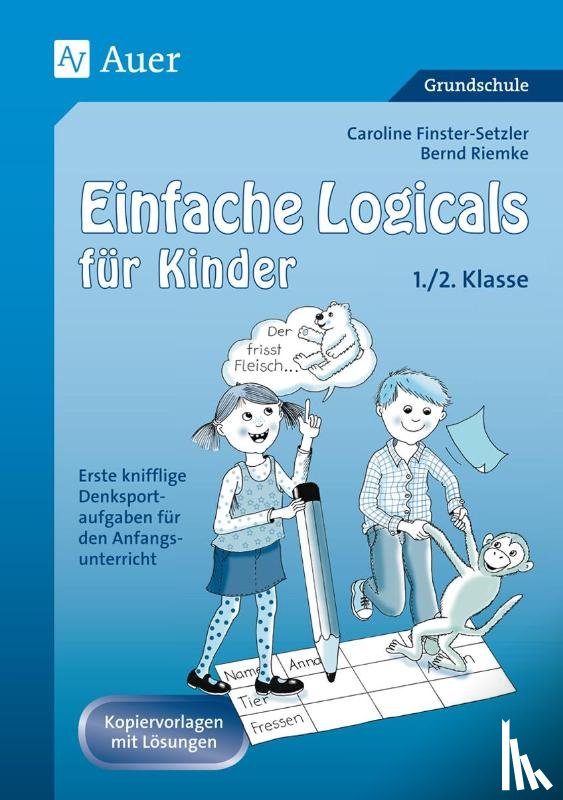 Finster-Setzler, Caroline, Riemke, Bernd - Einfache Logicals für Kinder