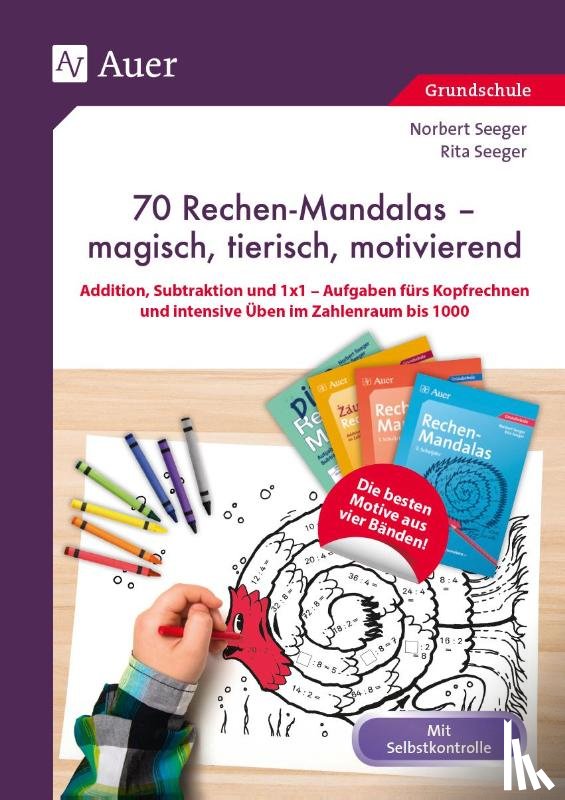 Seeger, Norbert, Seeger, Rita - 70 Rechenmandalas - magisch, tierisch, motivierend