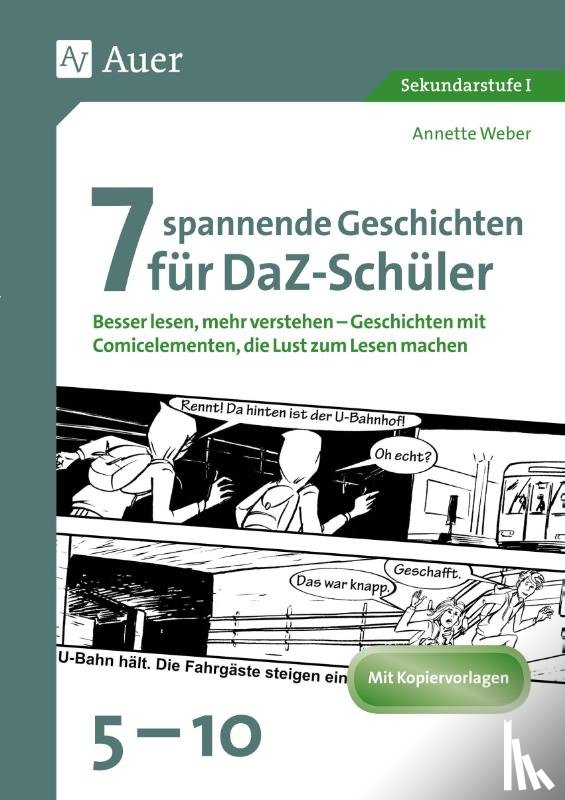 Weber, Annette - 7 spannende Geschichten für DaZ-Schüler 5-10