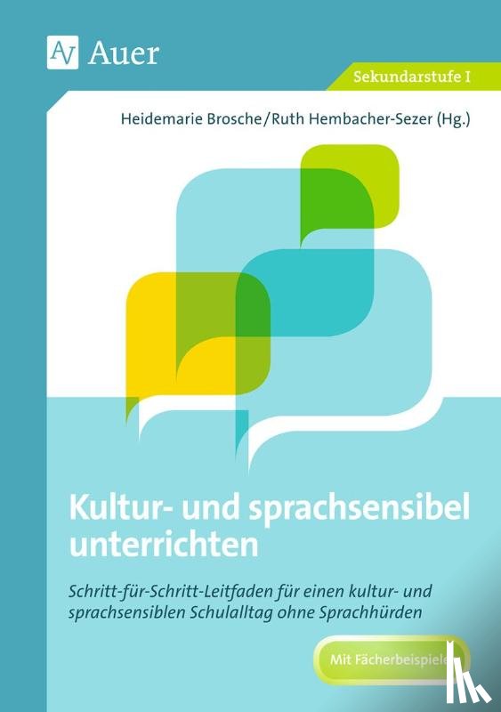 Brosche, Heidemarie, Hembacher-Sezer, Ruth - Sprachsensibel unterrichten