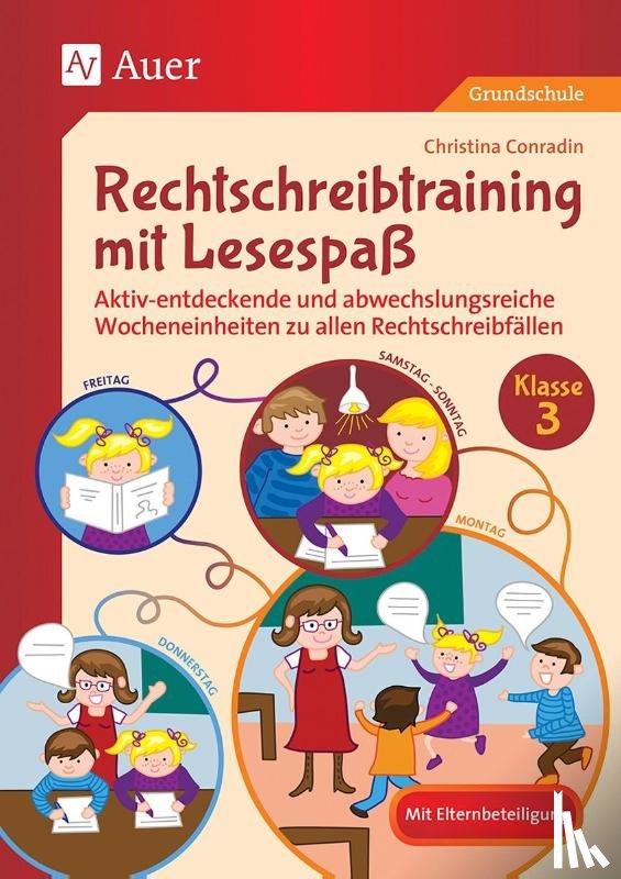Conradin, Christina - Rechtschreibtraining mit Lesespaß - Klasse 3