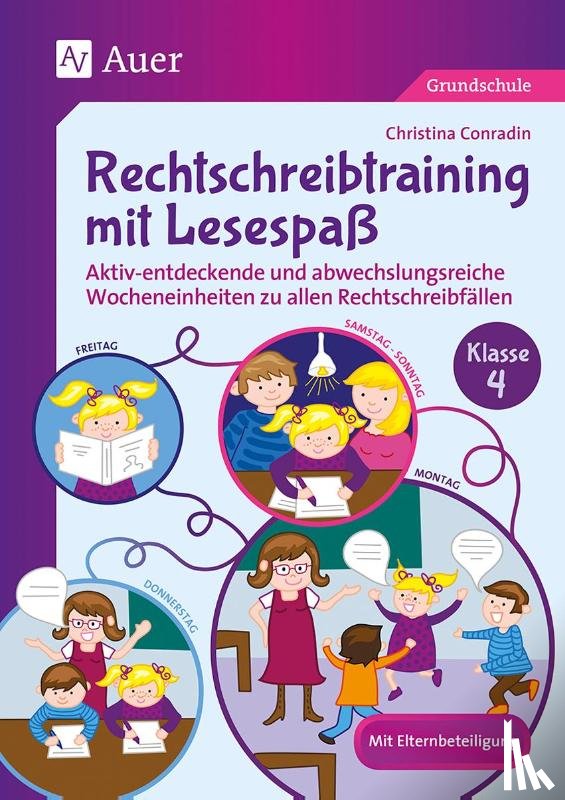 Conradin, Christina - Rechtschreibtraining mit Lesespaß - Klasse 4