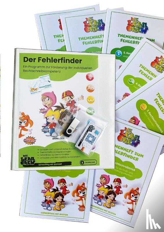 Kroll-Gabriel, Sandra - Die Lerncrew: Der Fehlerfinder - Lehrerhandreichung