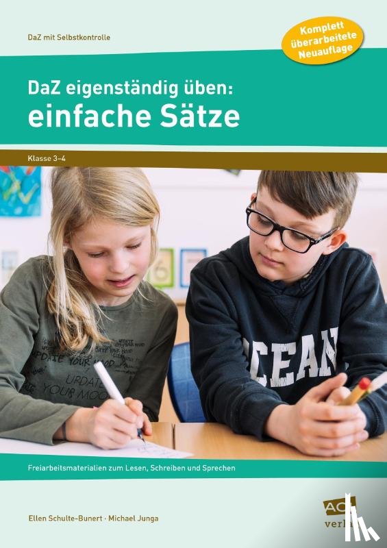 Schulte-Bunert, Ellen, Junga, Michael - DaZ eigenständig üben: einfache Sätze - GS