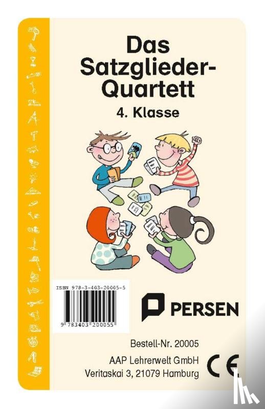 Wehren, Bernd - Das Satzglieder-Quartett