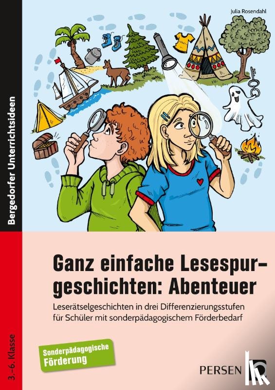 Rosendahl, Julia - Ganz einfache Lesespurgeschichten: Abenteuer