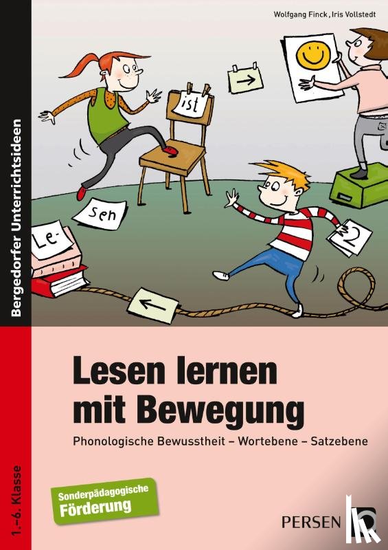 Finck, Wolfgang, Vollstedt, Iris - Lesen lernen mit Bewegung