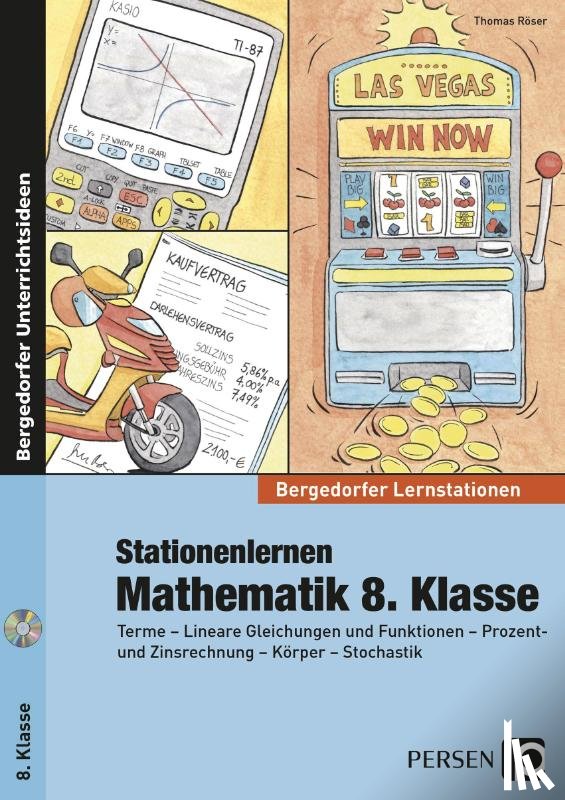 Röser, Thomas - Stationenlernen Mathematik 8. Klasse