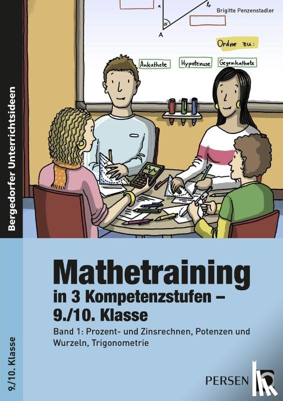 Penzenstadler, Brigitte - Mathetraining in 3 Kompetenzstufen - 9./10. Klasse