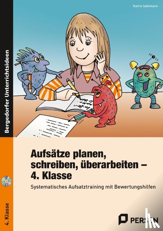 Sahlmann, Katrin - Aufsätze planen, schreiben, überarbeiten - Kl. 4