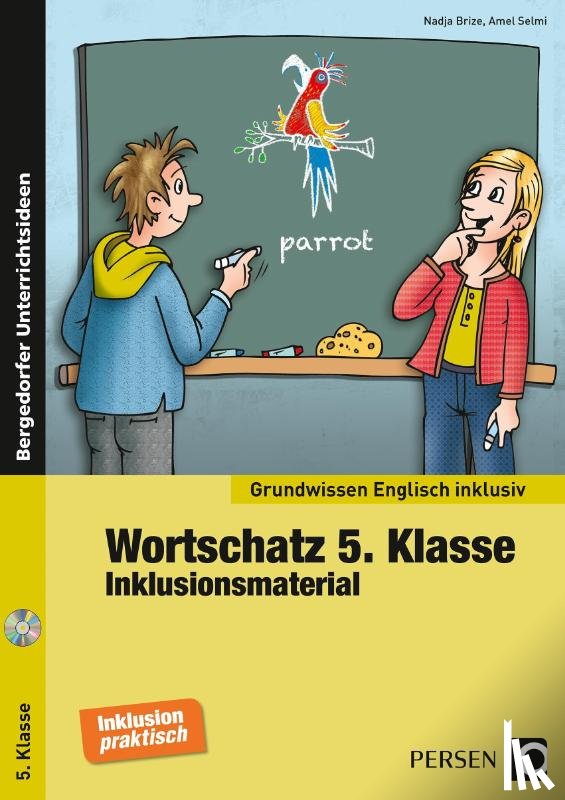 Brize, Nadja, Selmi, Amel - Wortschatz 5. Klasse - Inklusionsmaterial Englisch