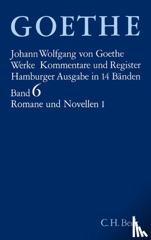  - Romane und Novellen I
