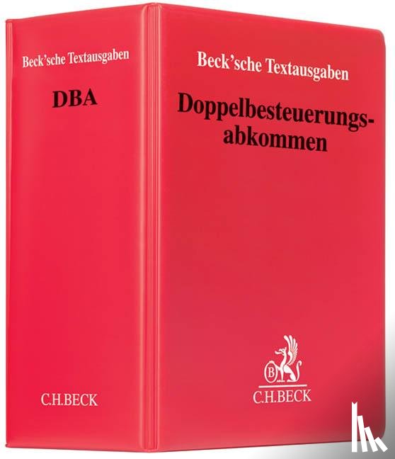  - Doppelbesteuerungsabkommen (mit Fortsetzungsnotierung). Inkl. 35. Ergänzungslieferung