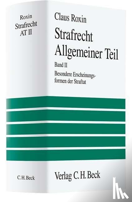 Roxin, Claus - Strafrecht. Allgemeiner Teil 2