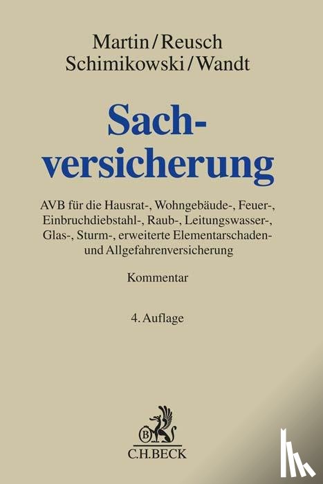 - Sachversicherung