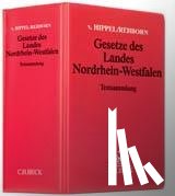  - Gesetze des Landes Nordrhein-Westfalen (ohne Fortsetzungsnotierung). Inkl. 155. Ergänzungslieferung