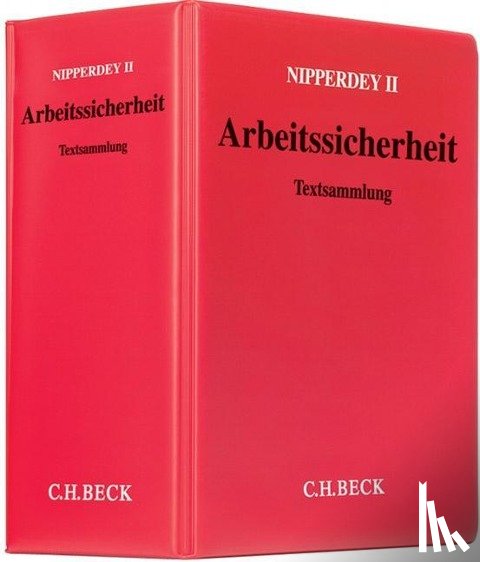  - Arbeitssicherheit (ohne Fortsetzungsnotierung). Inkl. 80. Ergänzungslieferung