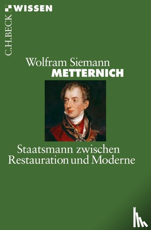 Siemann, Wolfram - Metternich