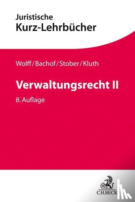 Stober, Rolf, Kluth, Winfried, Korte, Stefan, Eisenmenger, Sven - Verwaltungsrecht II